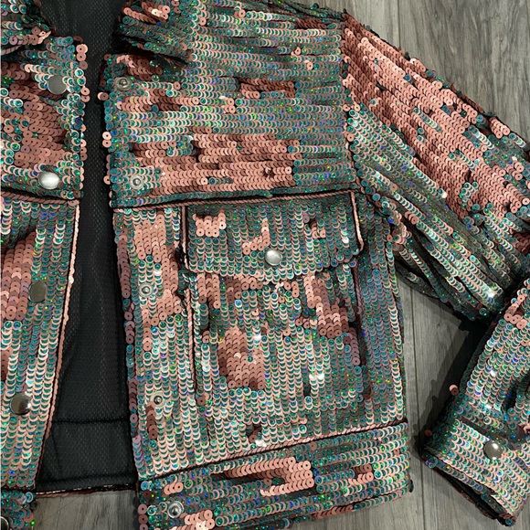 Sequin jacket - Picture 4 of 6